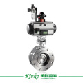 pneumatic butterfly Valve double acting